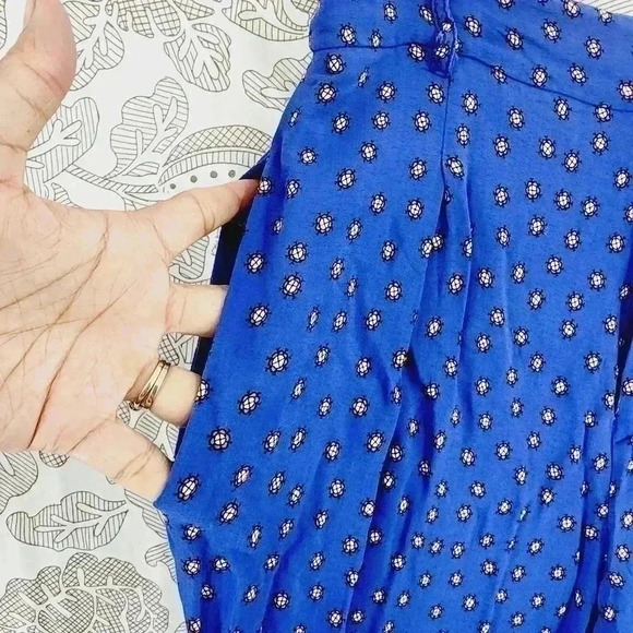 ettitwa by anthropologie Paisley Wide Leg Women's Pants Size 4 - Picture 3 of 9